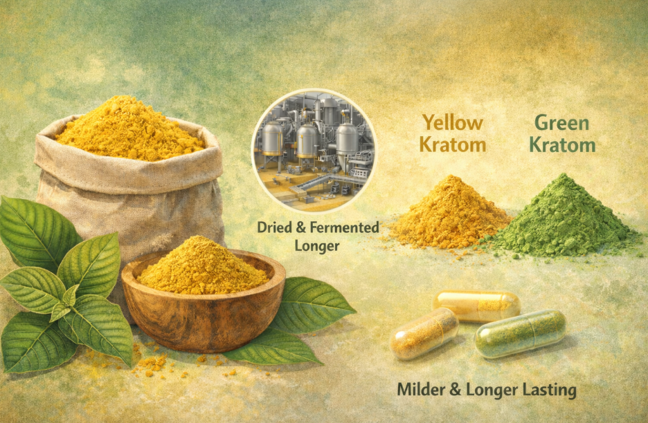 What is Yellow Kratom: How It’s Made & Compares?